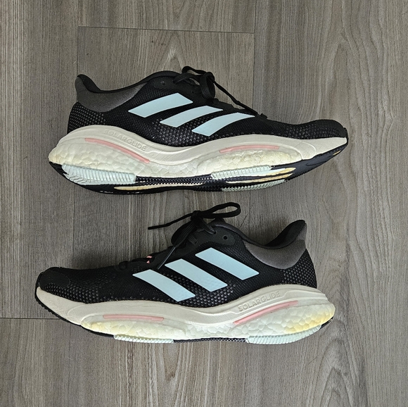 Adidas Solar Glide 5 Black, blue & pink Size 7 - Picture 10 of 10